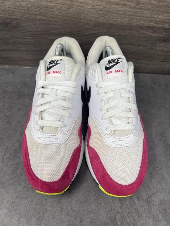 Nike Air Max 1 Sneakers Mens Size 8 Rush Pink Volt Lot AH8145-111 main image 5